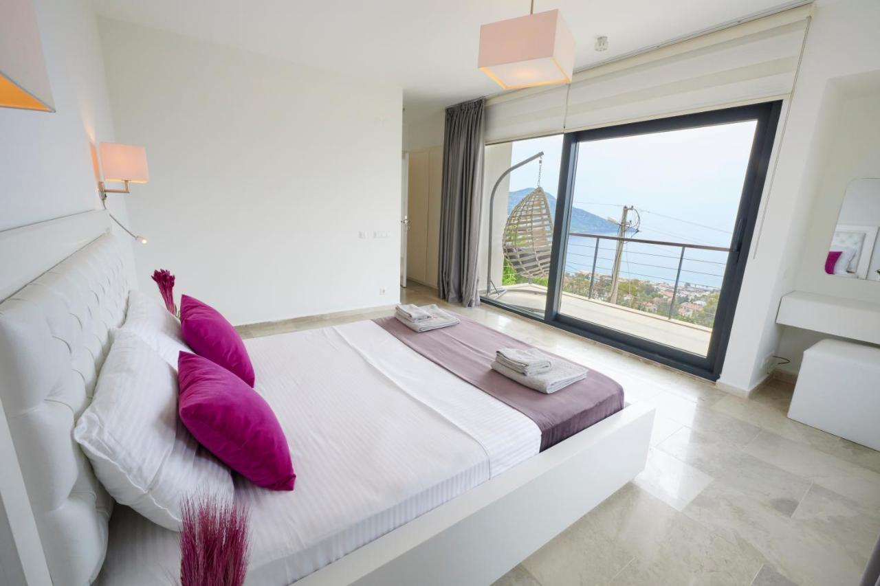 Luxus Villa Skyla Mit 5 Schlafzimmern & Meer-Blick Kaş Buitenkant foto